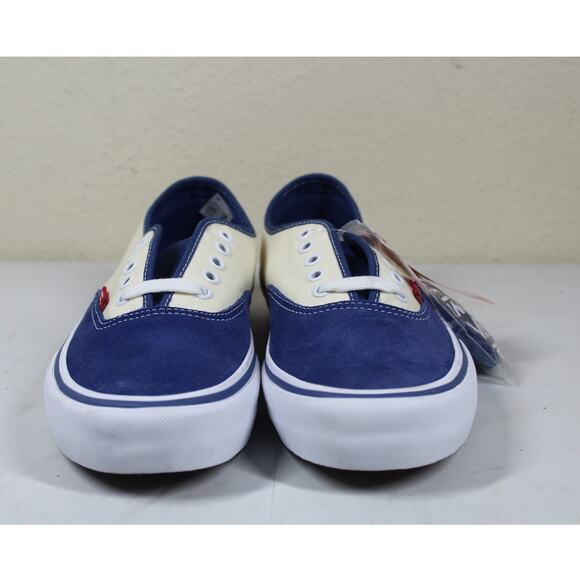 Vans Authentic Pro Stv Navy / Classic White Mens 8.5 NEW - Picture 2 of 7